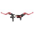 Universal Brake Clutch Lever Motorcycle Quad Red-1