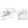 Wilwood 120-15485 MC4 Mechanical Floating Mount Caliper Left 1 Piston Red-2