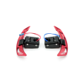 MMX Gear Shift Paddles Titanium Magnetic Paddle Fitting Kit Red for BMW F Series G Series-5