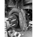 Rear Brake Caliper Adapter Kit MZR Garage for Nissan Skyline R32 R33 R34 200SX S13 S14 Alfa Romeo Maserati BREMBO Calipers for 355mm Discs (Nissan 370Z)-3