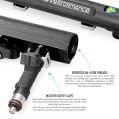 Nuke Performance Fuel Rail for Mercedes 4cyl M102 8v-4