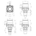 Nuke Performance Fuel Pulse Damper FPD110x 3/8 NPT-5