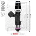 Nuke Performance Bosch injector 2200cc NGI2 65mm EV14L-1