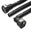 Nuke Performance Convoluted Black Nylon In-Tank Fuel Hose 8mm 300mm-2