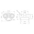 Nuke Performance CFC Unit Staubli Connector Dual AN-12-1