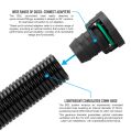 Nuke Performance Convoluted BQL 22 Breather Hose 6m-3