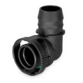 Nuke Performance BQL 22 Male to Convoluted Hose 90 Degree-2