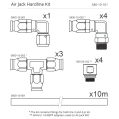 Nuke Performance Air Jack Hardline Kit-2