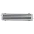 Oil Cooler FMIC.Pro 580 x 140 x 40 mm Asymmetrical Inlets silver-2