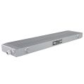 Oil Cooler FMIC.Pro 580 x 140 x 40 mm Asymmetrical Inlets silver-3