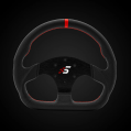 Professional Leather D-Shaped Racing Steering Wheel 325mm SIMAGIC Simulator Simracing-2