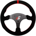 Professional Suede Round Racing Steering Wheel 330mm SIMAGIC Simulator Simracing-1