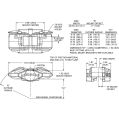 Wilwood 120-13863 Powerlite 2R Radial Mount Caliper Right 2 Pistons Nickeled-2