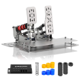 Pedalbox Pedal Plus X SIMSONN Simulator Simracing - Silver-2