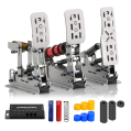 Pedalbox Pedal Plus X SIMSONN Simulator Simracing - Silver-1