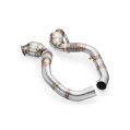 Downpipe BMW M5 F90 with Catalyst HJS 300 CPSI EURO 6-6