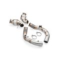 Downpipe BMW M5 F90 with Catalyst HJS 300 CPSI EURO 6-8
