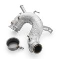 Downpipe RM Motors for Volkswagen Golf VIII 2.0 TDI GTD with Heat Shield-1