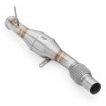 Downpipe RM Motors for BMW E81 E60 E91 E88 116d 316d 520d N47 with Catalyst Euro 3 100 CPSI -5