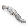 Downpipe RM Motors for BMW E90 E60 E83 E71 M57N2 with Catalyst Euro 3 100 CPSI-1