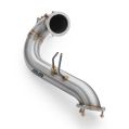 Downpipe for Audi A4 S4 / Avant Quattro / Avant 3.0 TDI without Catalytic Converter without Silencer without Heat Shield-4