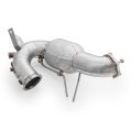 Downpipe for Audi A4 S4 / Avant Quattro / Avant 3.0 TDI EURO 6 without Silencer with Heat Shield-1