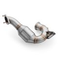 Downpipe for Audi A4 S4 / Avant Quattro / Avant 3.0 TDI without Catalytic Converter with Silencer without Heat Shield-4