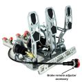 Pedalbox Kit Car Floor Mount with Footrest RacingPedalBoxes - Gray-2