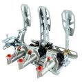 Pedalbox Kit Car Floor Mount with Footrest RacingPedalBoxes - Gray-3