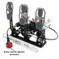 Pedalbox Kit Car Floor Mount with Footrest RacingPedalBoxes - Black-3