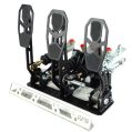 Pedalbox Kit Car Floor Mount with Footrest RacingPedalBoxes - Black-1