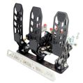 Pedalbox Drifting & Rally Floor Mount with Footrest RacingPedalBoxes - Black-1