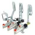 Pedalbox Eco Class Floor Mount Compact RacingPedalBoxes - Gray-4