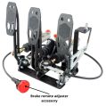 Pedalbox Eco Class Floor Mount Compact RacingPedalBoxes - Black-4