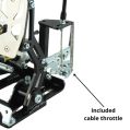 Pedalbox Kart Cross SMG Floor Mount with Footrest RacingPedalBoxes-2