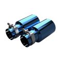 Titanium Exhaust Tips Blue Restomotive-3