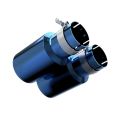 Titanium Exhaust Tips Blue Restomotive-6