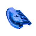 RTMG Performance Billet Aluminum Intake Manifold V2 with Delete Kit and Fuel Rail for 2.0 TSI TFSI EA888 Gen 4 Blue-3
