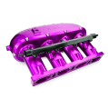 RTMG Performance Billet Aluminum Intake Manifold V2 with Delete Kit for 2.0 TSI TFSI EA888 Gen 4 Purple-2