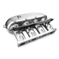 RTMG Performance Billet Aluminum Intake Manifold V2 with Delete Kit for 2.0 TSI TFSI EA888 Gen 4 Silver-2