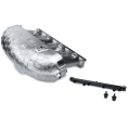 RTMG Performance Billet Aluminum Intake Manifold V2 with Delete Kit for 2.0 TSI TFSI EA888 Gen 4 Silver-3