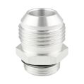 Aluminum fitting adapter for oil cooler Setrab with o-ring M22 x -12JIC (-12AN)-2
