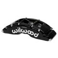 Wilwood 120-14320 TC6 Radial Mount Front Caliper Left 6 Pistons Black-1