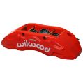 Wilwood 120-13815 TX6R Radial Mount Caliper Right 6 Pistons Red-1