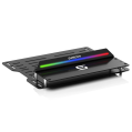 Baseplate SIMSONN Pro X Ultra Simulator Simracing Carbon Heel Plate RGB-1