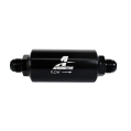 Aeromotive 12387 10 Micron Black Fuel Filter with Male AN-10 Ports & Cellulose Element-1