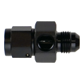 6AN Male Flare to Female Flare Swivel with 1/8th NPT DeatschWerks-1