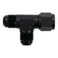 10AN Male Flare to Female Flare Swivel Tee on Straight DeatschWerks-1