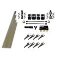 8-Cyl Shark Nozzle Intake Plumbing Kit with All Necessary Hardware Nitrous Express NX 13385-1