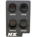 Custom Switch Panel for Ford Mustang (S197) 2005-2014 Nitrous Express NX 15785-1